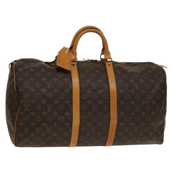 LOUIS VUITTON Monogram Keepall 55 Boston Bag - Picture 1 of 16